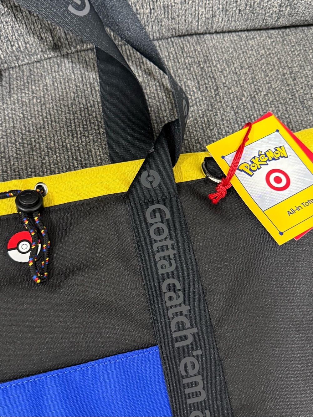 NWT Pokemon X Target Exclusive Tote Bag 30th Anniversary - Picture 4 of 4
